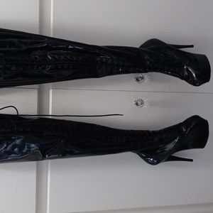 Pleasers thigh high boots 9